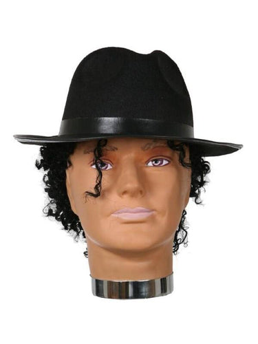 Adult Blues Brothers Fedora Hat-COSTUMEISH