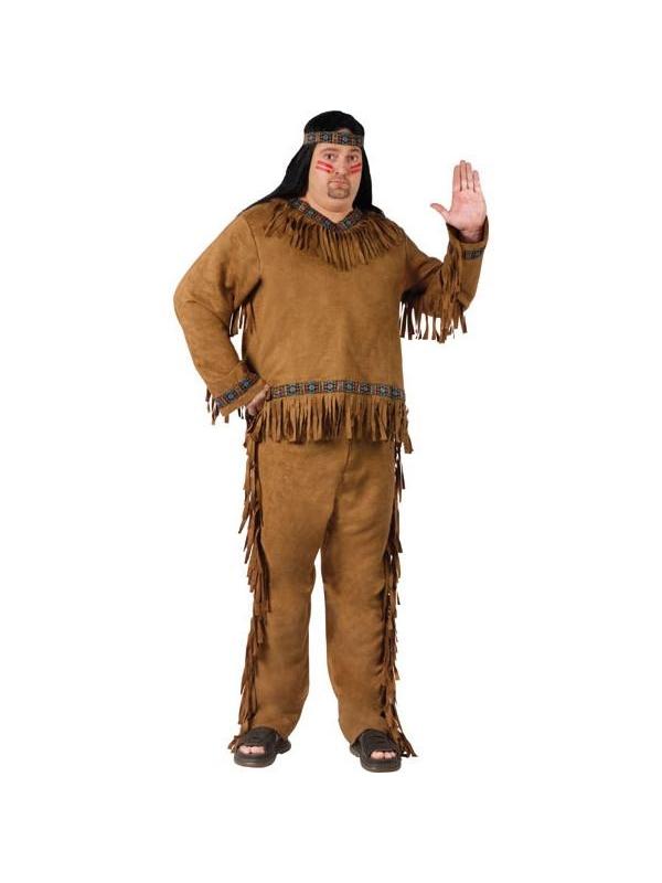 Adult Plus Size Native American Costume-COSTUMEISH