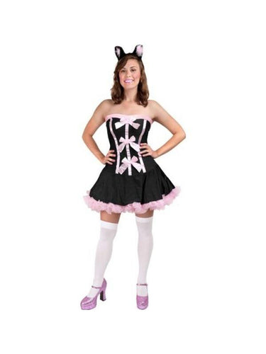 Adult Sexy Black Kitty Costume-COSTUMEISH