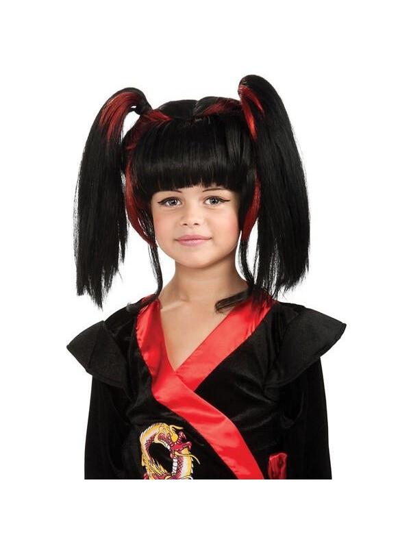 Ninja Girl Wig-COSTUMEISH