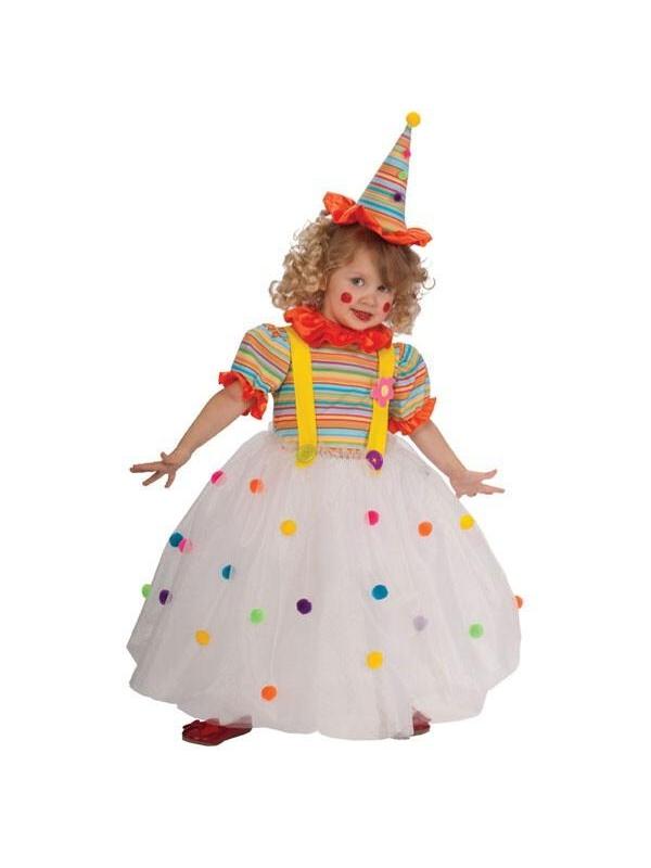 Child Candy Clown Costume-COSTUMEISH
