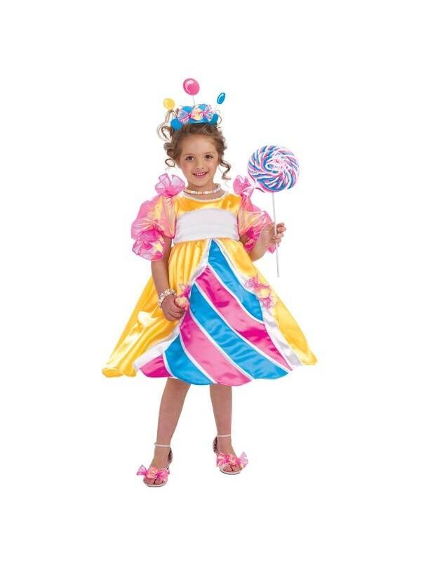 Child Candy Princess Costume-COSTUMEISH