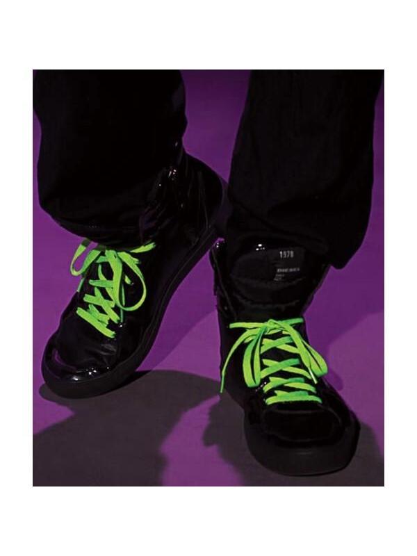 Neon Green Shoelaces-COSTUMEISH