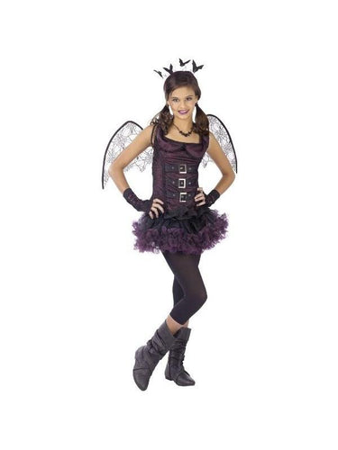 Teen Night Wing Bat Costume-COSTUMEISH