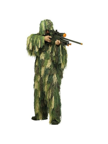 Adult Ghillie Suit Costume-COSTUMEISH