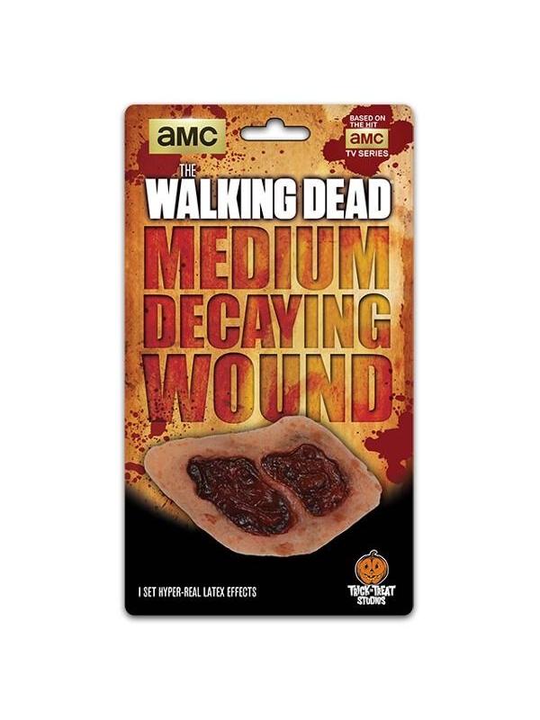 The Walking Dead Medium Walker Decaying Make-up Appliance-COSTUMEISH