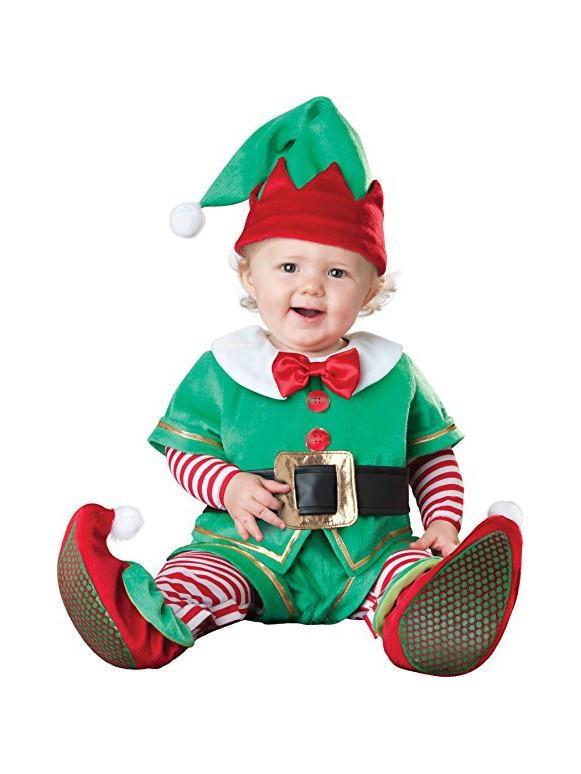 Baby Santa's Little Helper Elf Costume-COSTUMEISH
