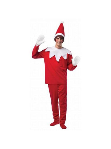 Adult Elf On A Shelf Costume-COSTUMEISH