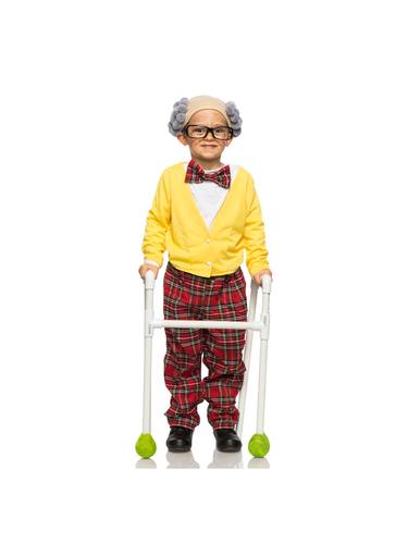 Toddler Old Man Grandpa Costume-COSTUMEISH