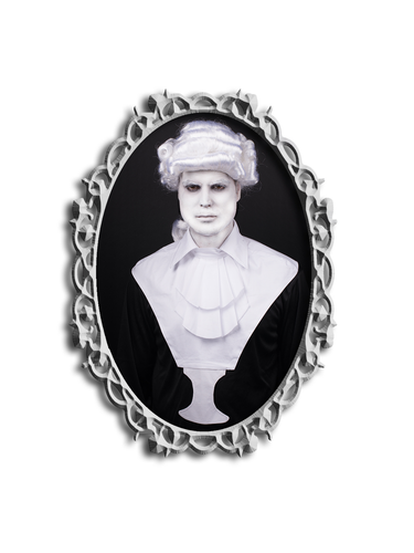 Adult Statue Bust Head on Pedestal Costume-COSTUMEISH