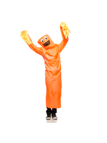 Adult Wild Waving Tube Guy Costume-COSTUMEISH