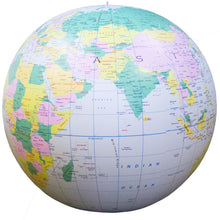 Load image into Gallery viewer, Earth: Light Blue Political Map Inflatable - 1
