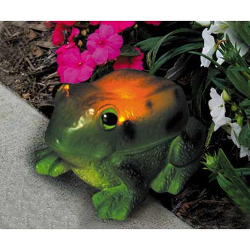Solar Powered Frog Light