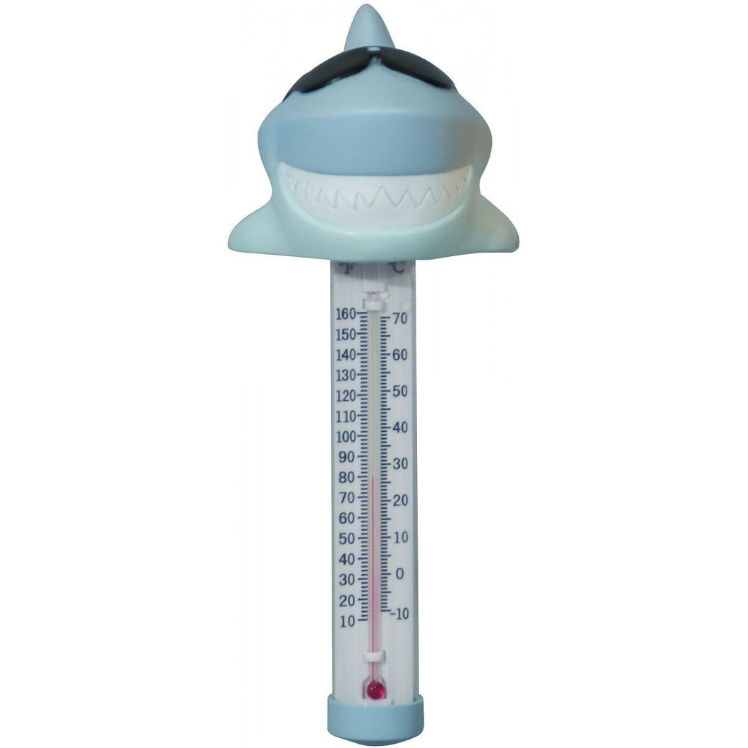 Surfing Shark Floating Pool Thermometer