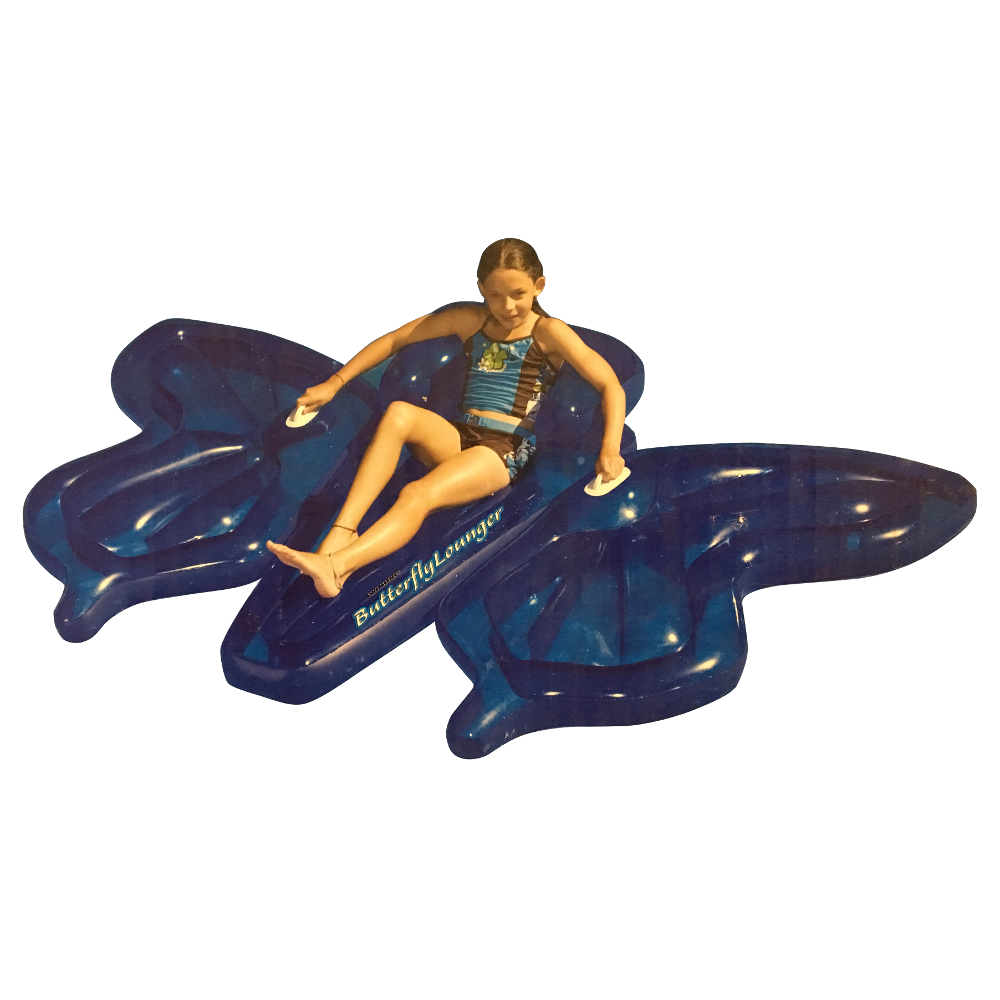 Giant Butterfly Floating Lounge Island for Swimming Pools