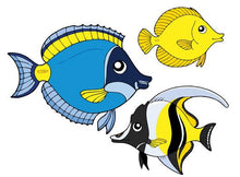 Load image into Gallery viewer, Pool Deco Magnetic Fish Decals - 2
