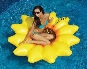 Sunflower Island Pool Float Lounge