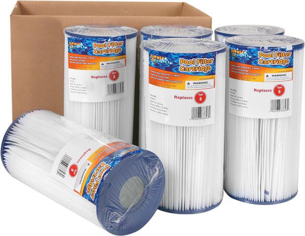 Summer Escapes Type B Filter Cartridge Case of 6