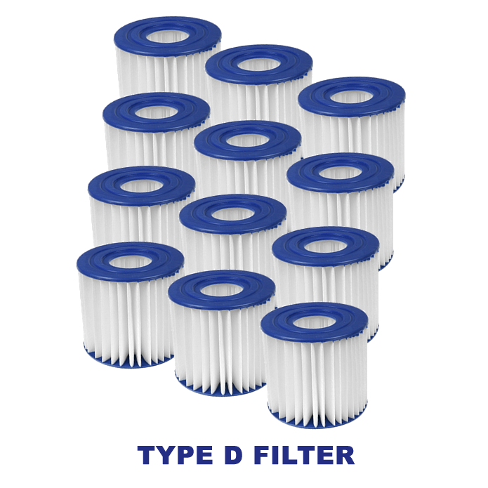 12 Pack of Summer Waves D Filter Cartridge